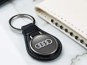 Audi Llaveros Cuero Personal Cuero Premium